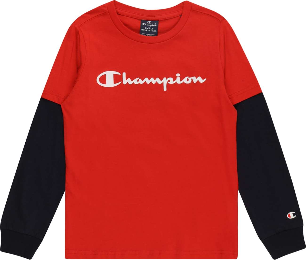 Champion Authentic Athletic Apparel Tričko noční modrá / krvavě červená / bílá