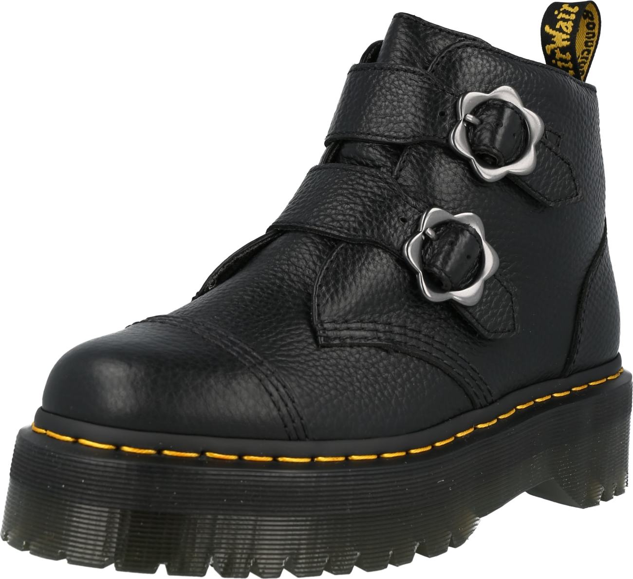 Dr. Martens Kozačky 'Devon' žlutá / černá