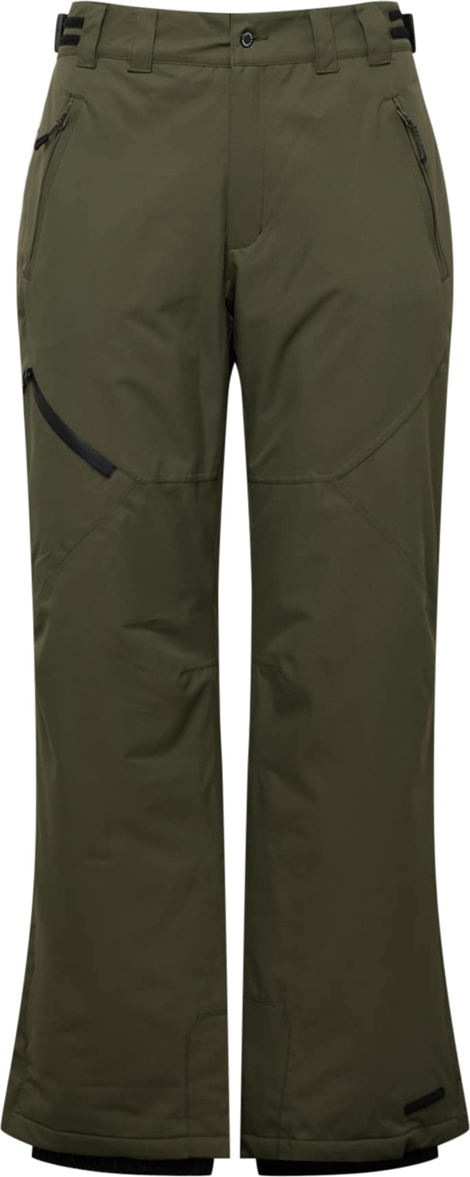 ICEPEAK Outdoorové kalhoty 'COLMAN' khaki / černá