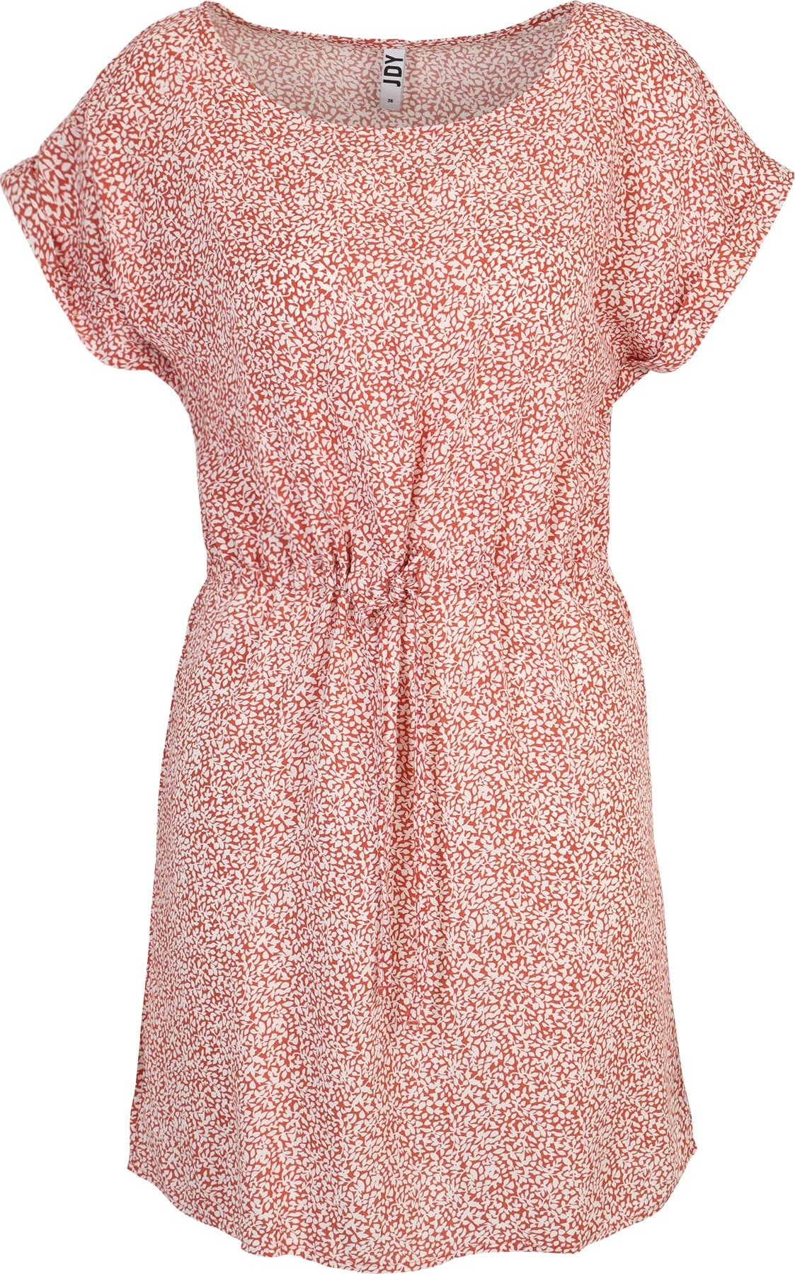 JDY Petite Letní šaty 'STARR' červená / bílá