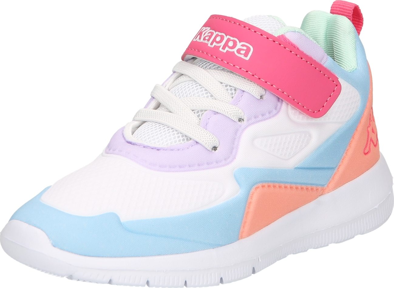 KAPPA Sportovní boty 'DURBAN' světlemodrá / oranžová / pink / bílá