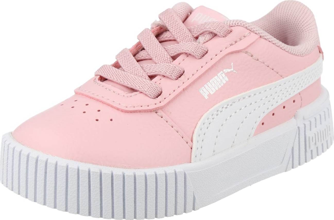 PUMA Tenisky 'Carina' světle růžová / bílá