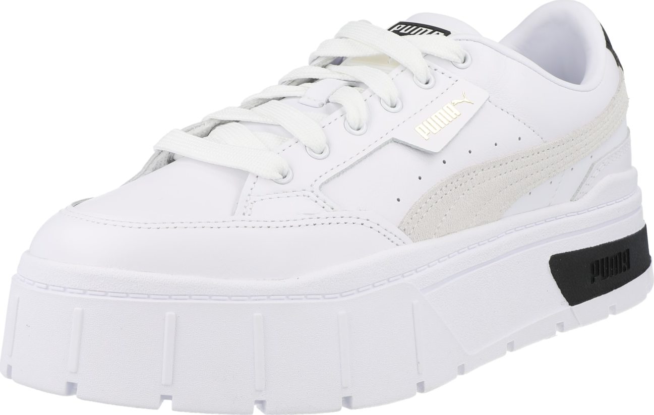 PUMA Tenisky 'Mayze Stack' tělová / černá / bílá
