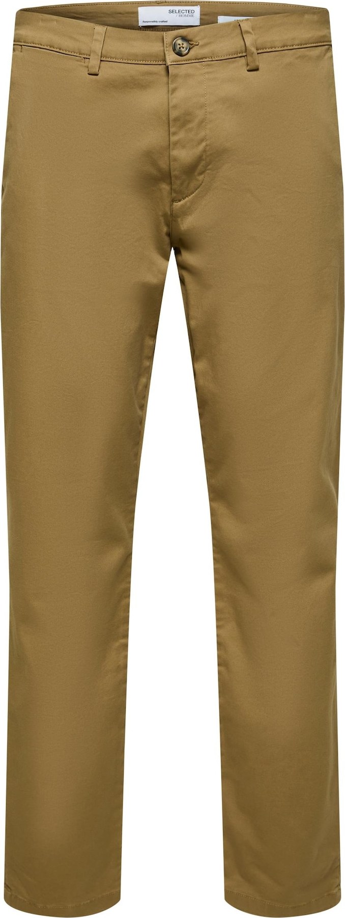 SELECTED HOMME Chino kalhoty 'New Miles' koňaková