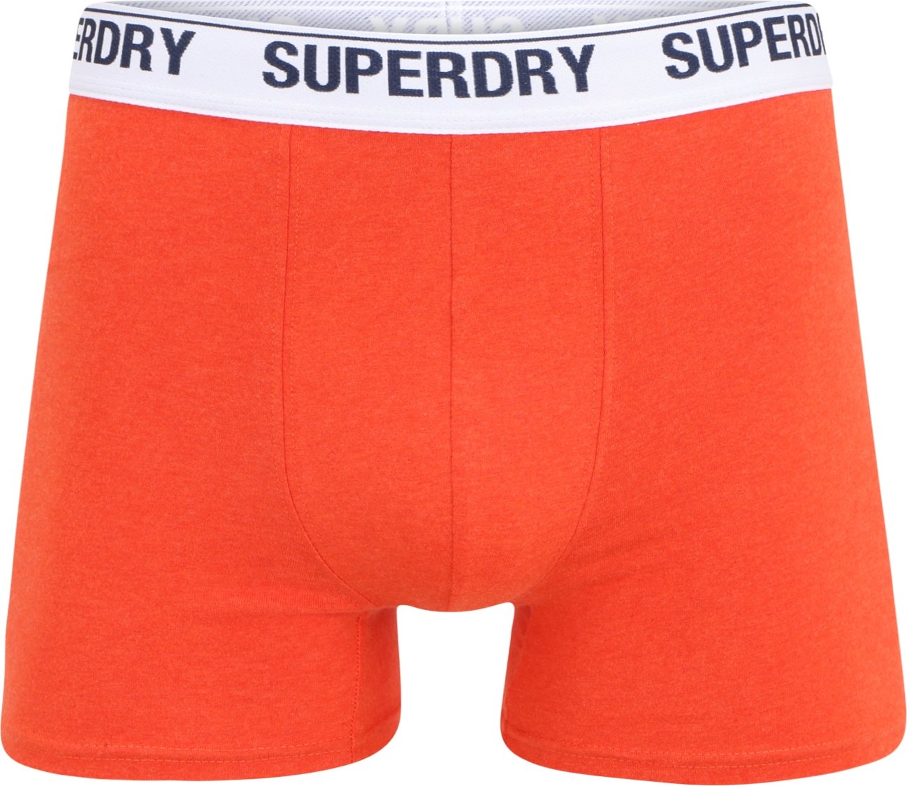 Superdry Boxerky modrá / oranžová / bílá