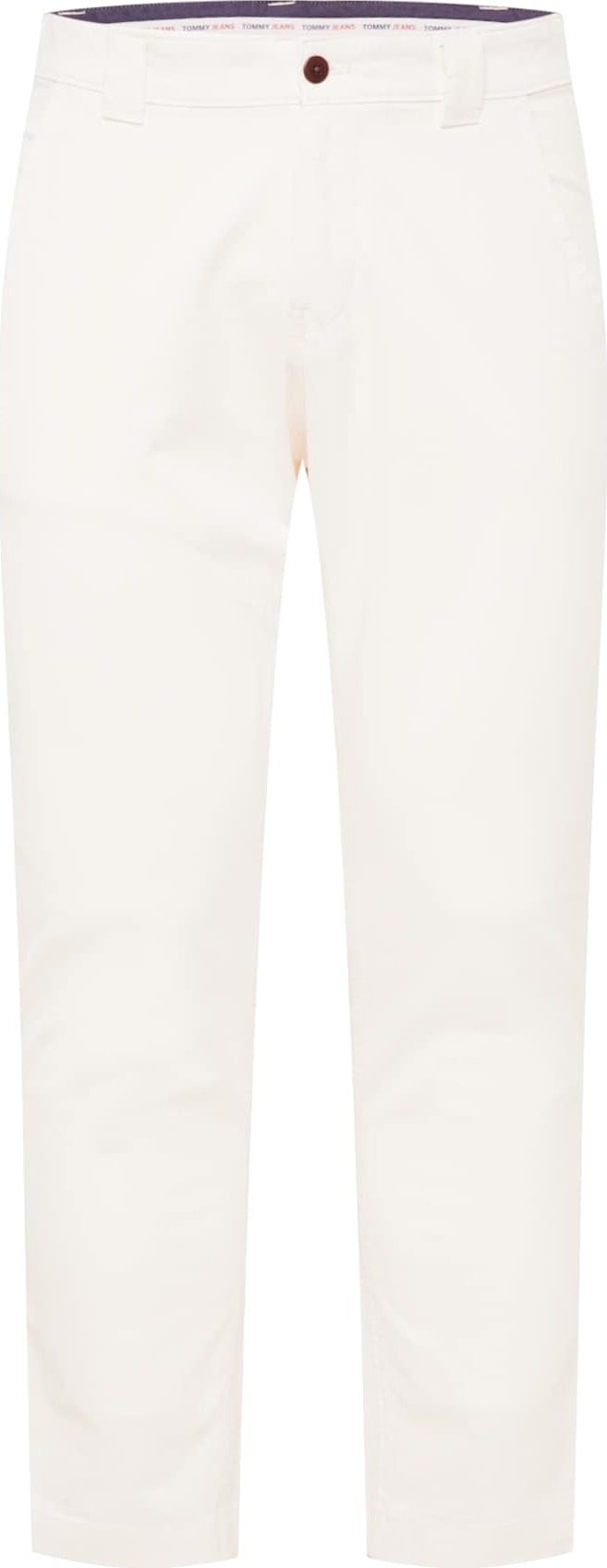 Tommy Jeans Chino kalhoty 'SCANTON' bílá