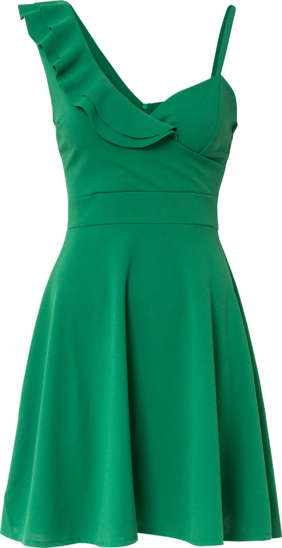 WAL G. Koktejlové šaty 'JOLENE' tmavě zelená