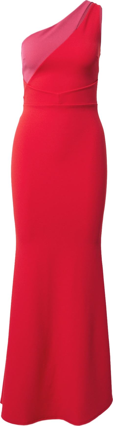WAL G. Společenské šaty 'RONNI' červená / pastelově červená