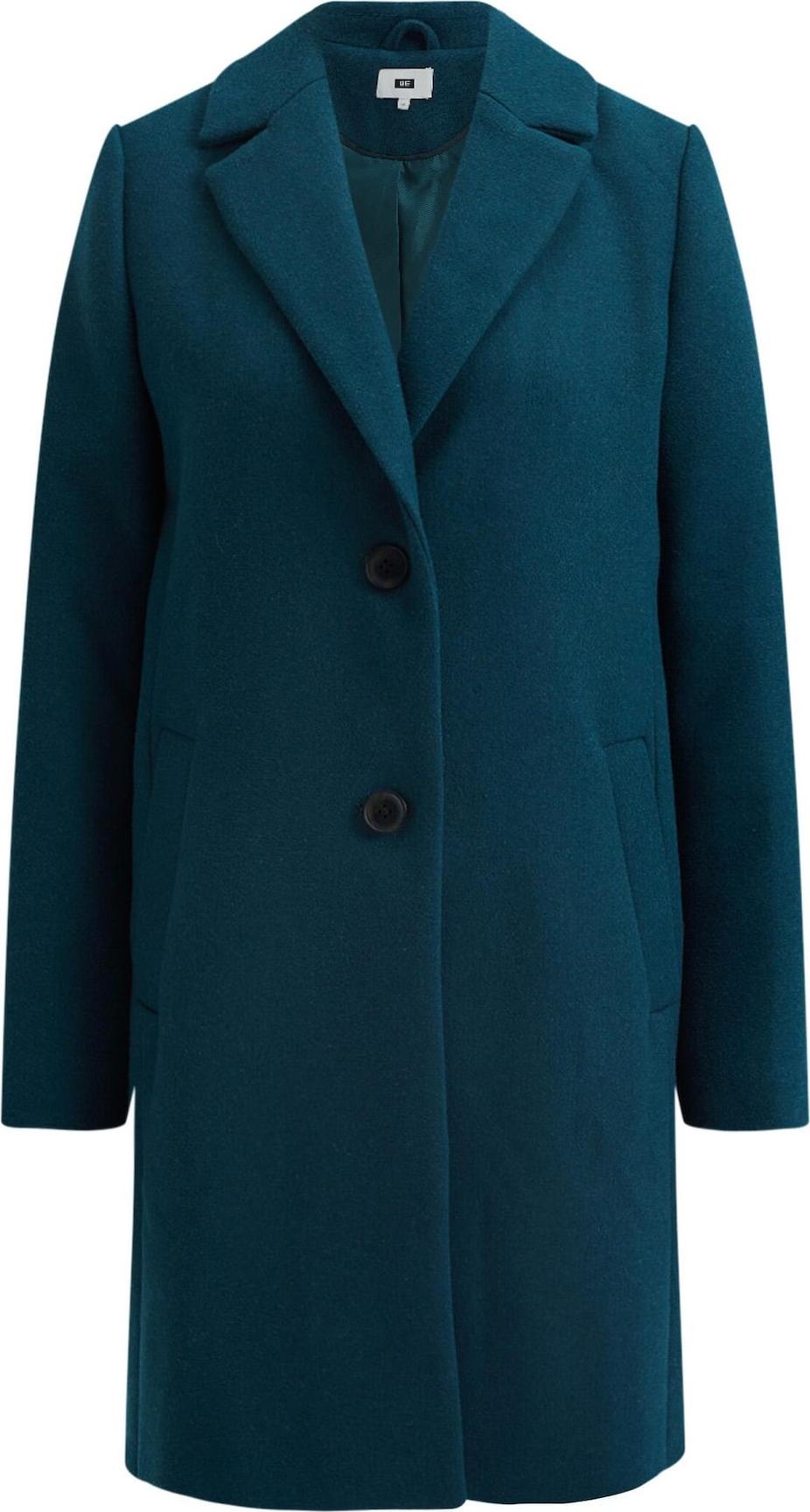 WE Fashion Přechodný kabát smaragdová