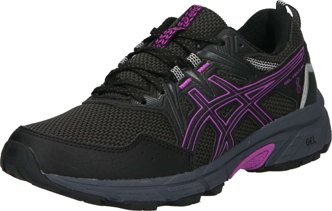 ASICS Sportovní boty 'Gel-Venture 8' tmavě fialová / černá