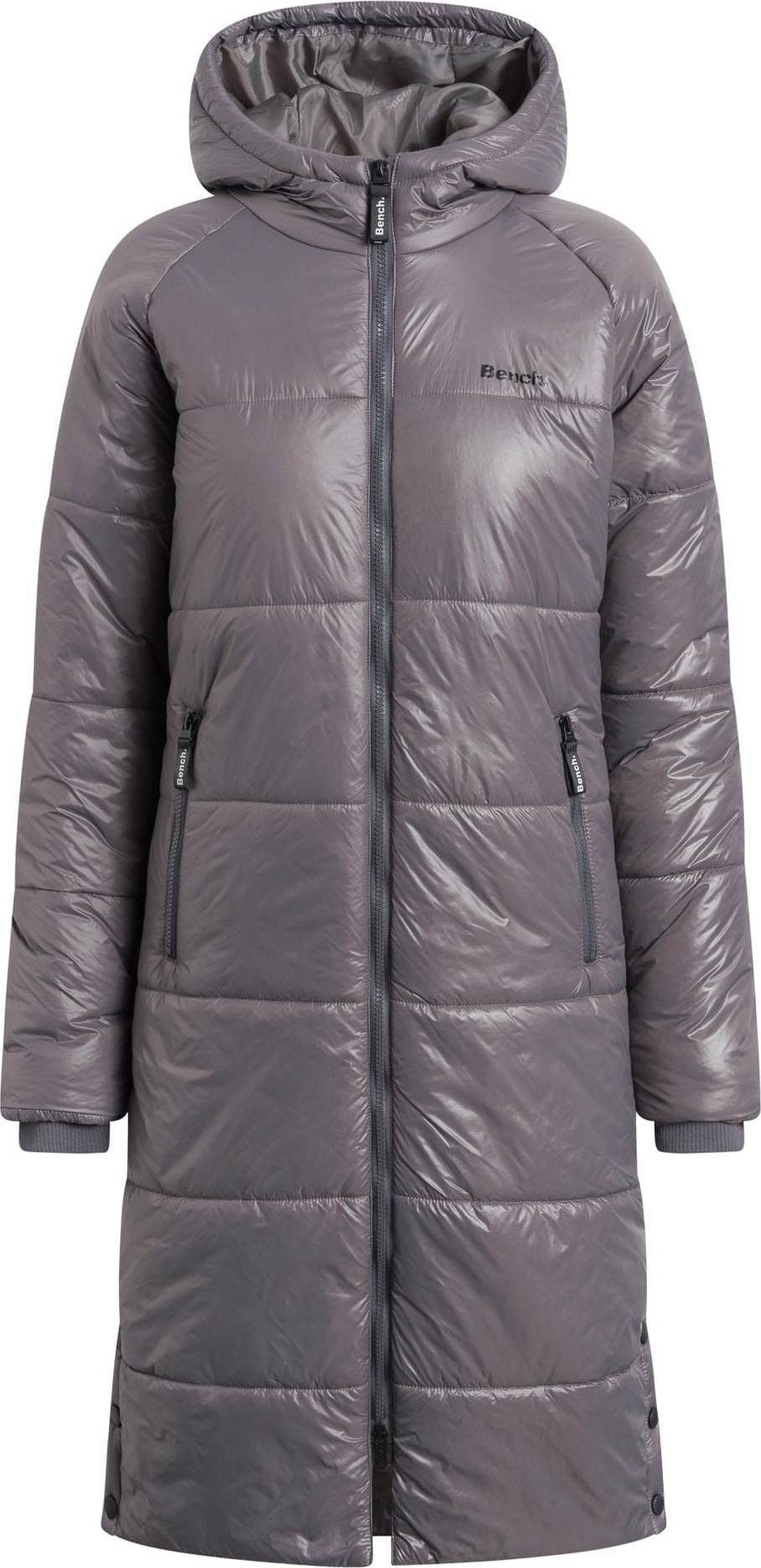 BENCH Zimní kabát šedobéžová