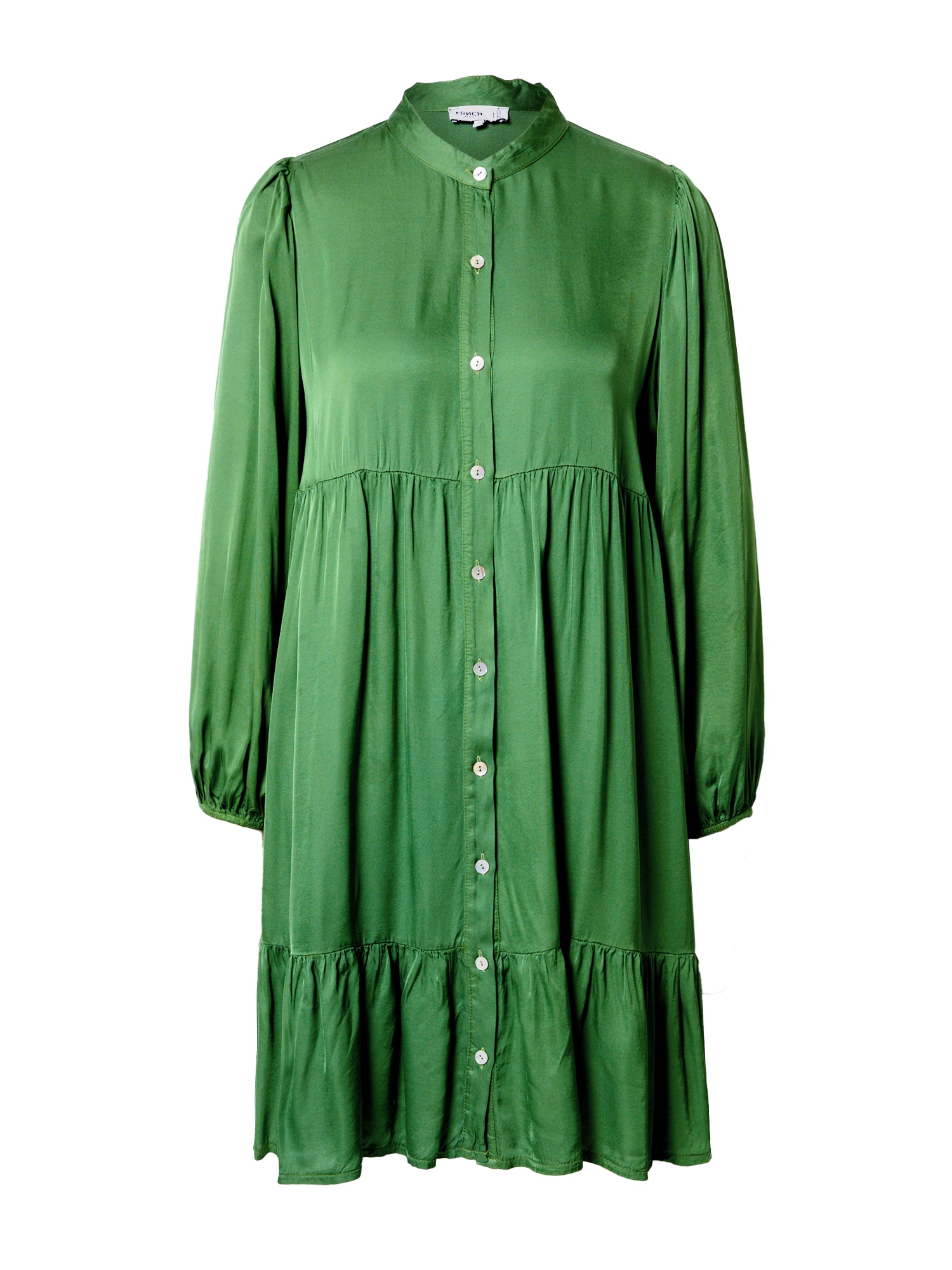 FRNCH PARIS Košilové šaty 'KYM' trávově zelená