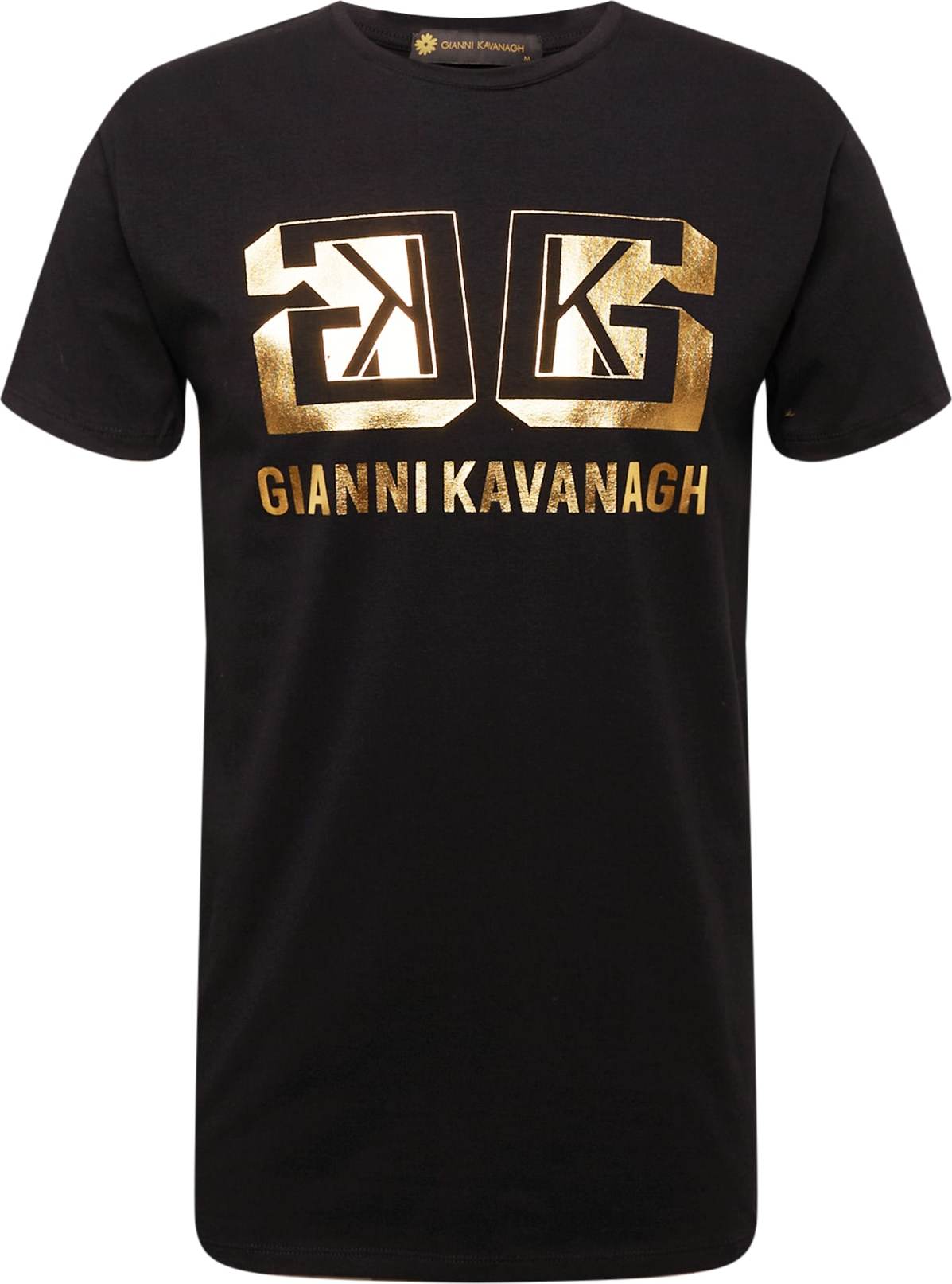 Gianni Kavanagh Tričko zlatá / černá