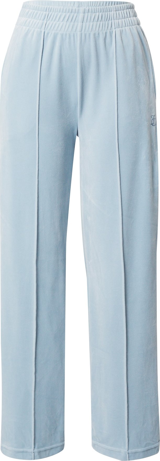 Juicy Couture White Label Kalhoty se sklady v pase 'MAY' noční modrá / světlemodrá / stříbrná