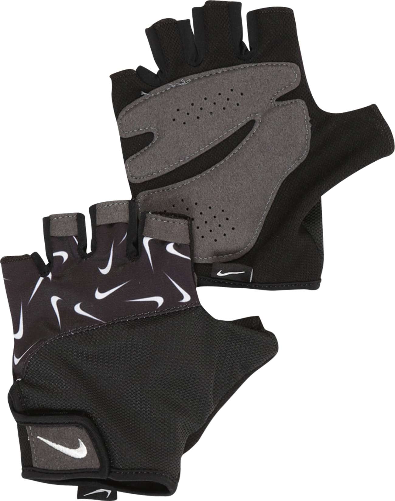 NIKE Accessoires Sportovní rukavice 'Elemental' černá / bílá