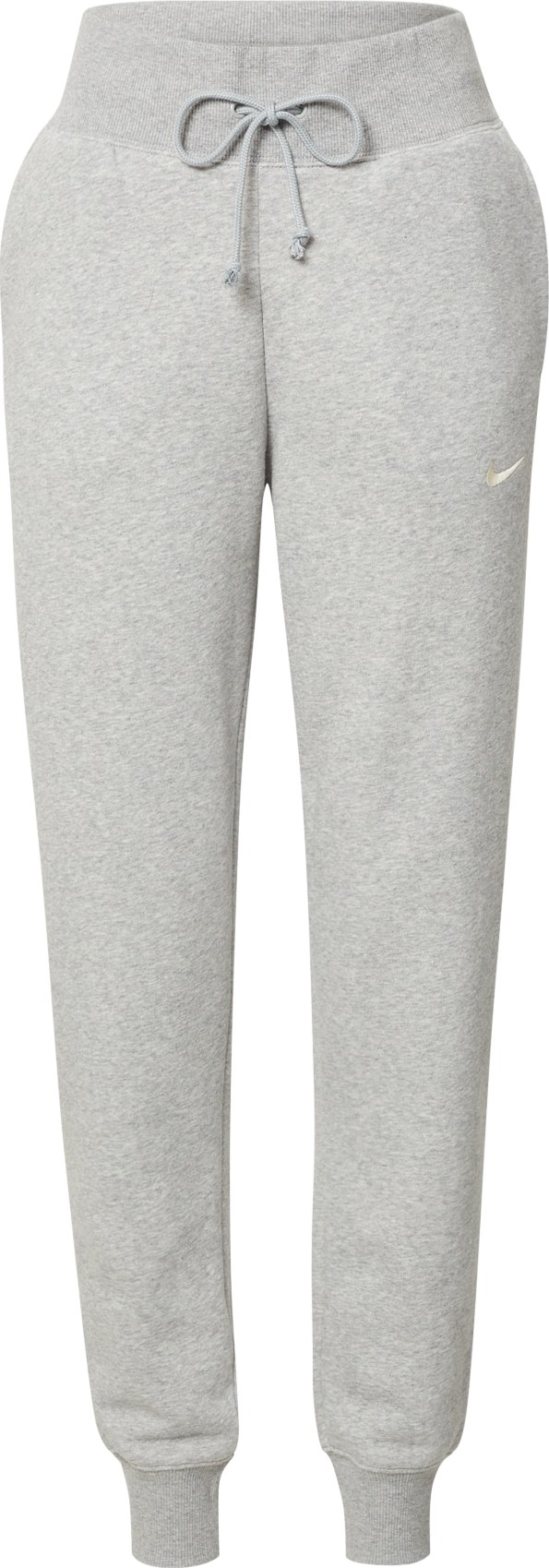 Nike Sportswear Kalhoty světle šedá / bílá