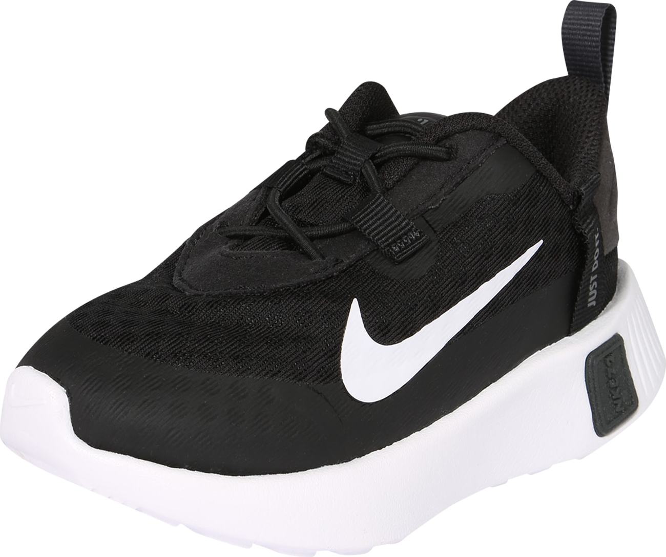 Nike Sportswear Tenisky 'Reposto' černá / bílá