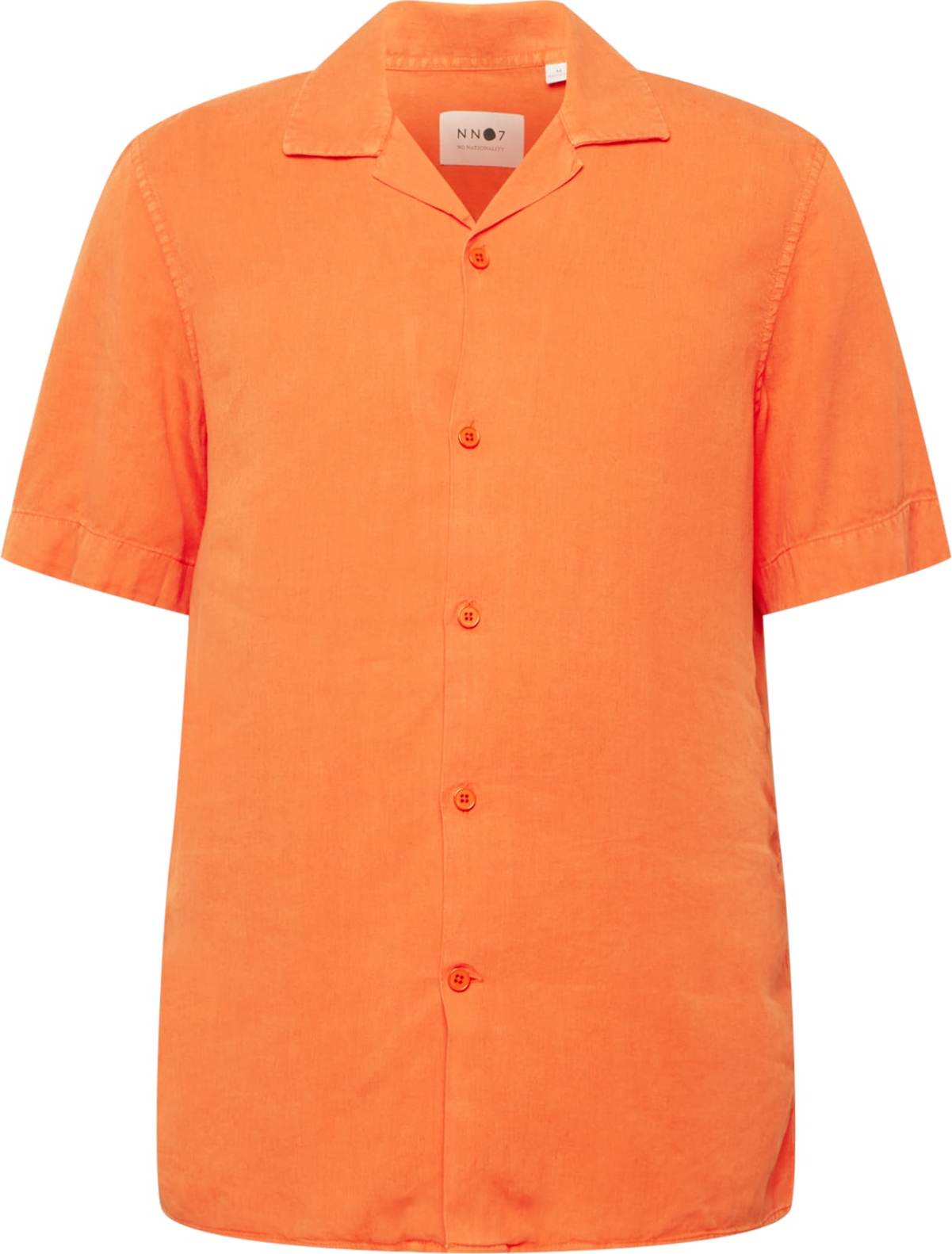 NN07 Košile 'Miyagi' oranžově červená