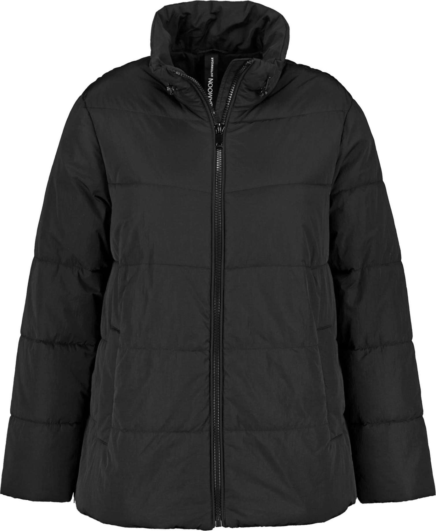 SAMOON Zimní bunda černá