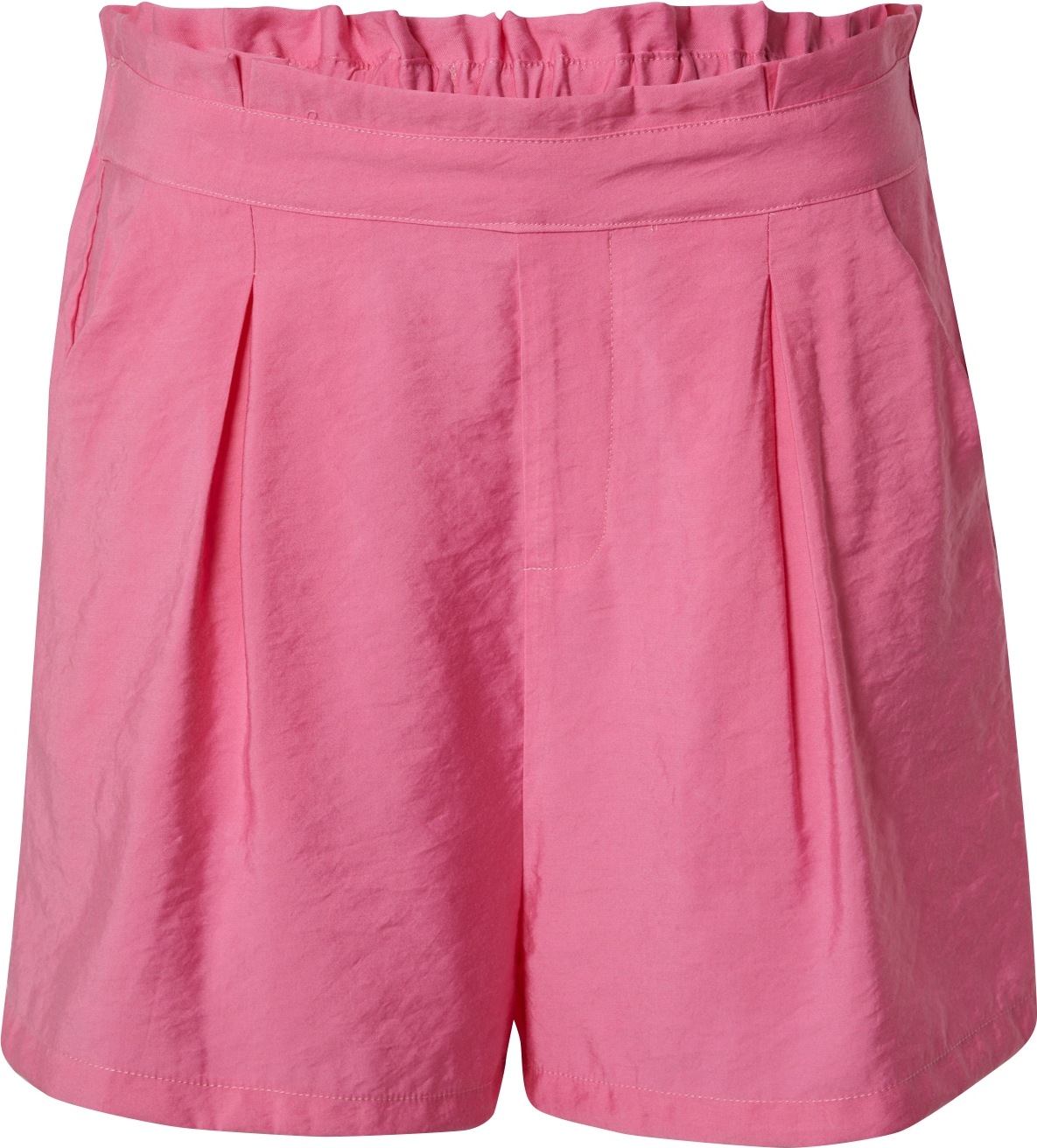 SISTERS POINT Kalhoty se sklady v pase 'ELLA' pink