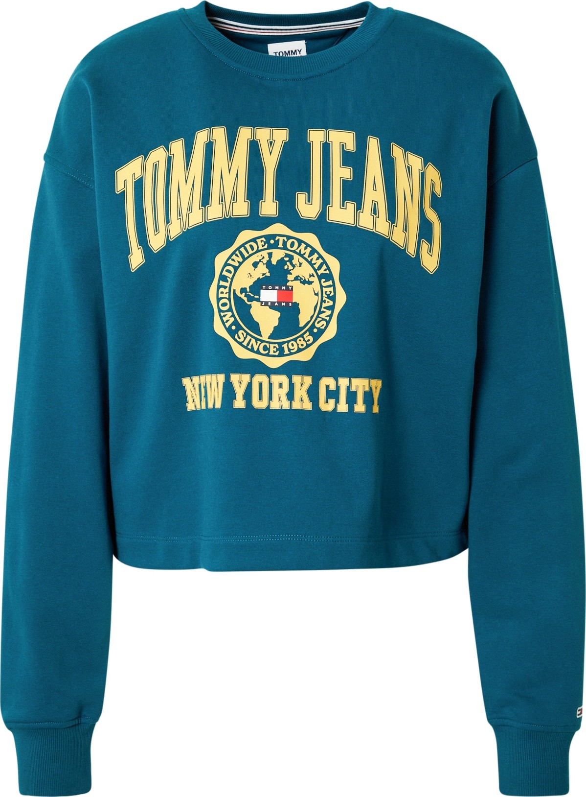 Tommy Jeans Mikina modrá / mix barev