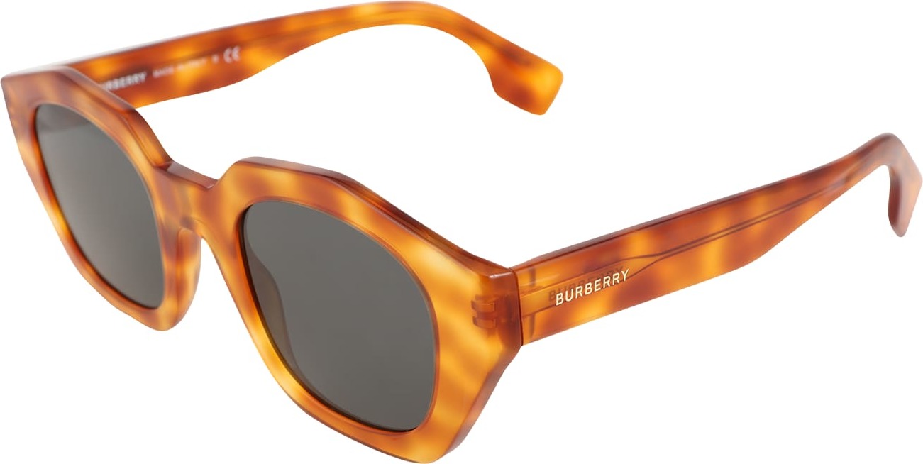 BURBERRY Sluneční brýle karamelová / okrová