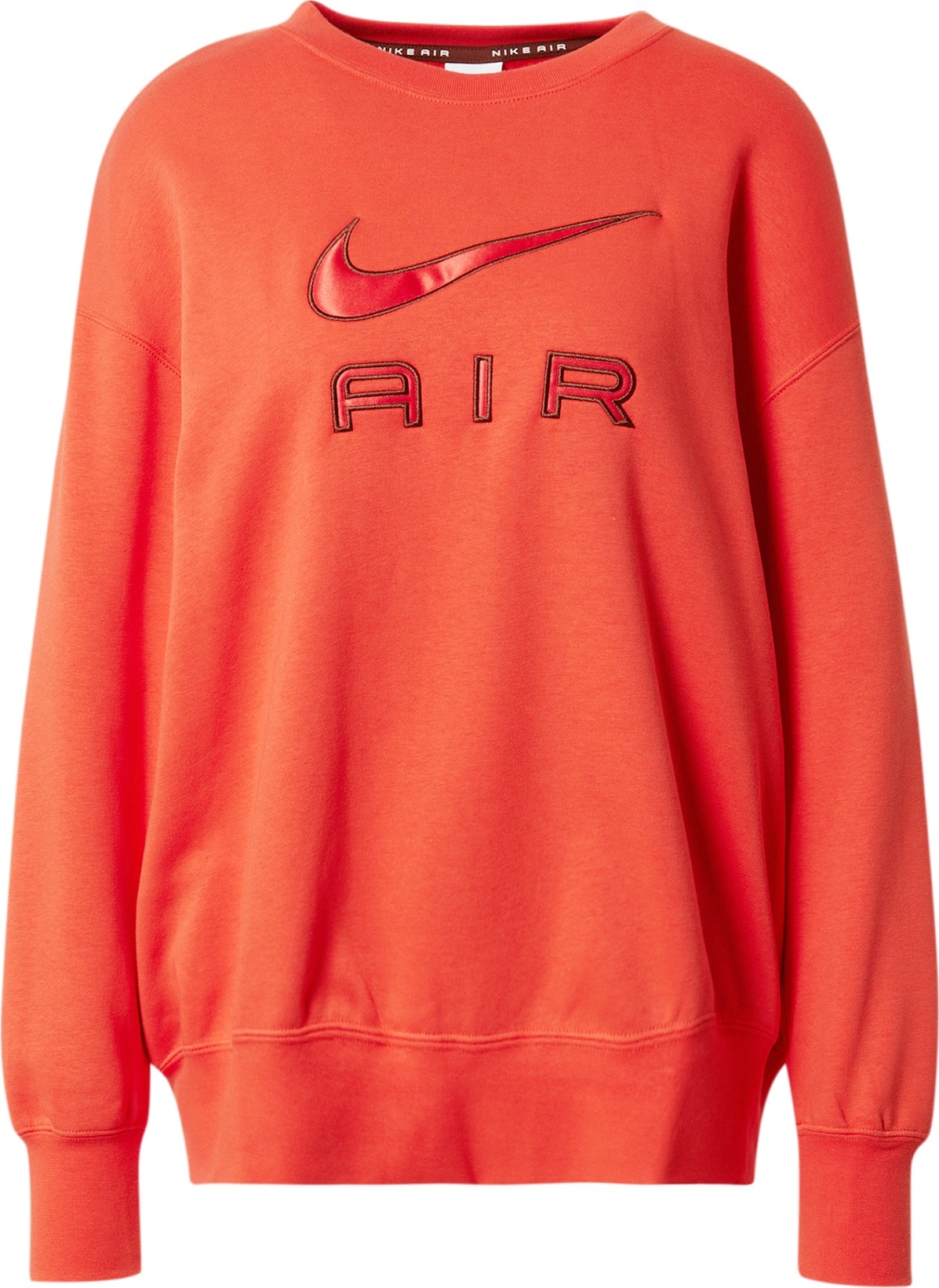 Nike Sportswear Mikina hnědá / světle červená