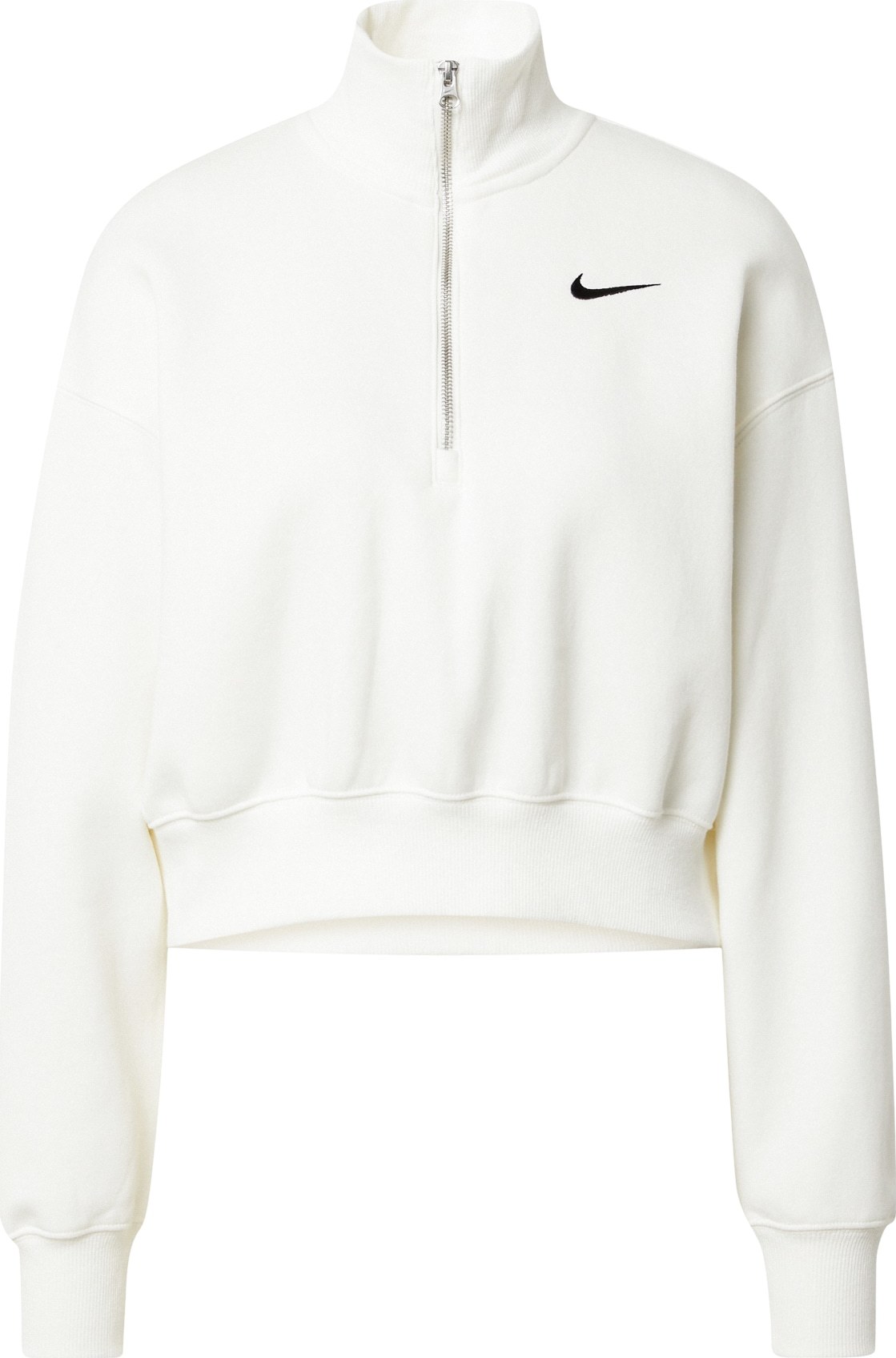 Nike Sportswear Mikina krémová / černá