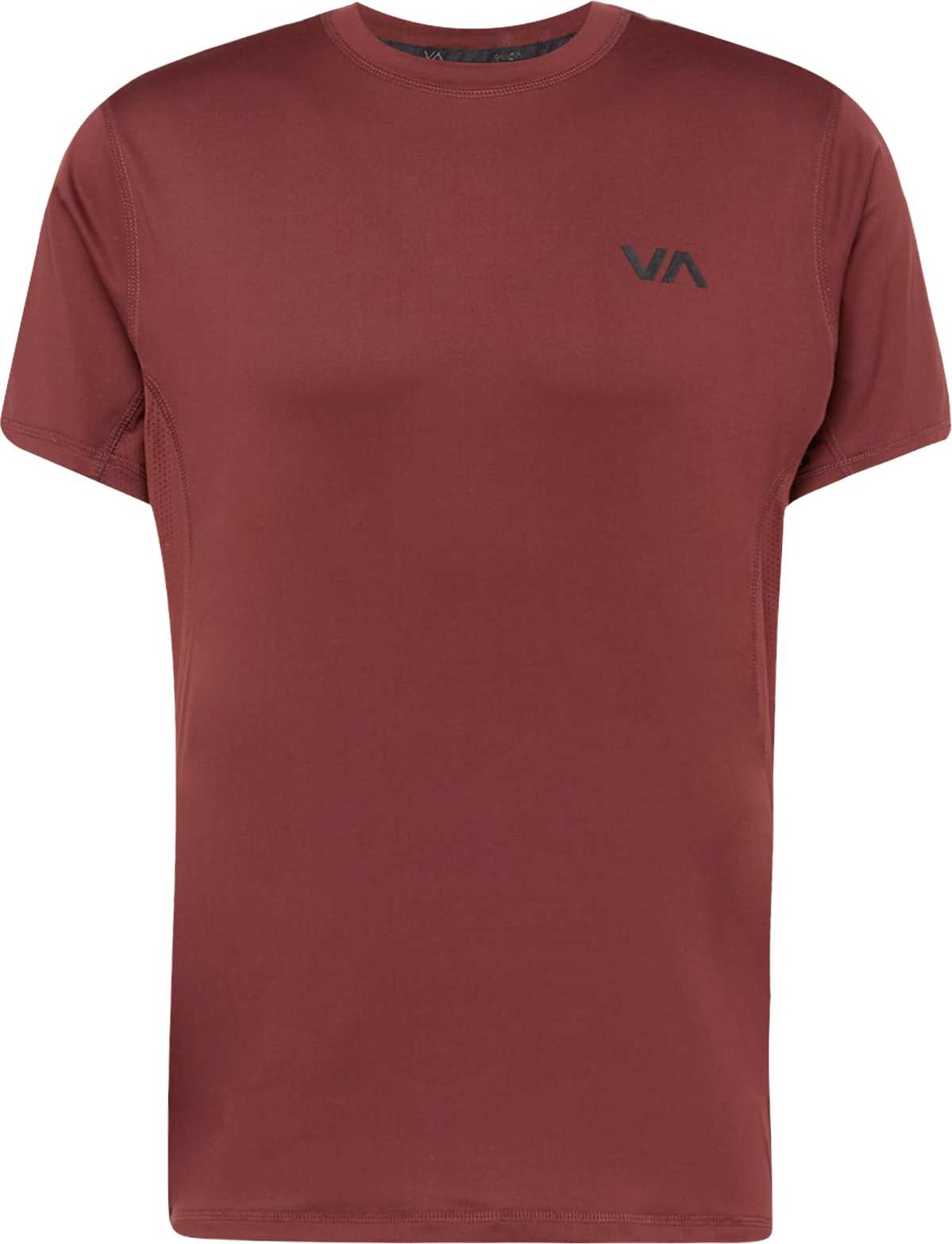 RVCA Funkční tričko tmavě červená / černá