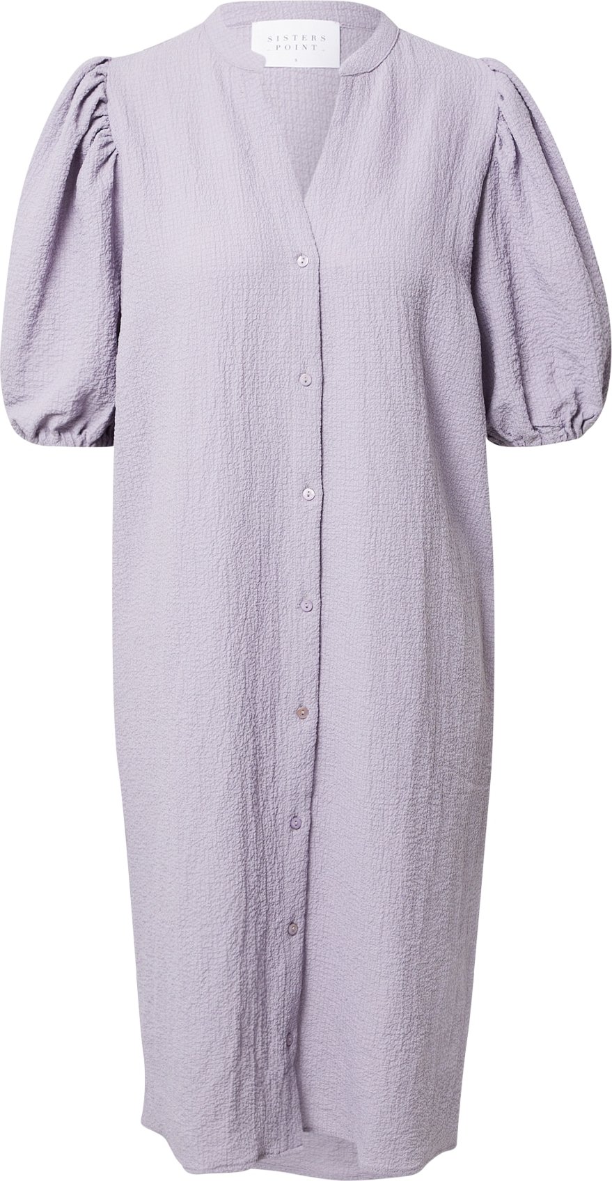 SISTERS POINT Košilové šaty 'VARIA' fialová