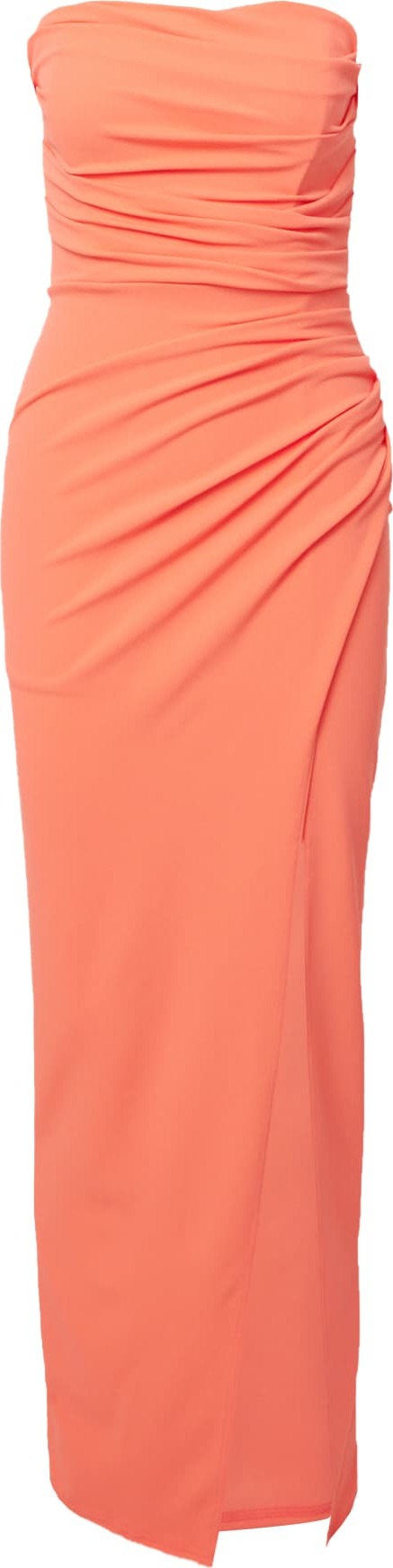 TFNC Společenské šaty 'GINA' korálová