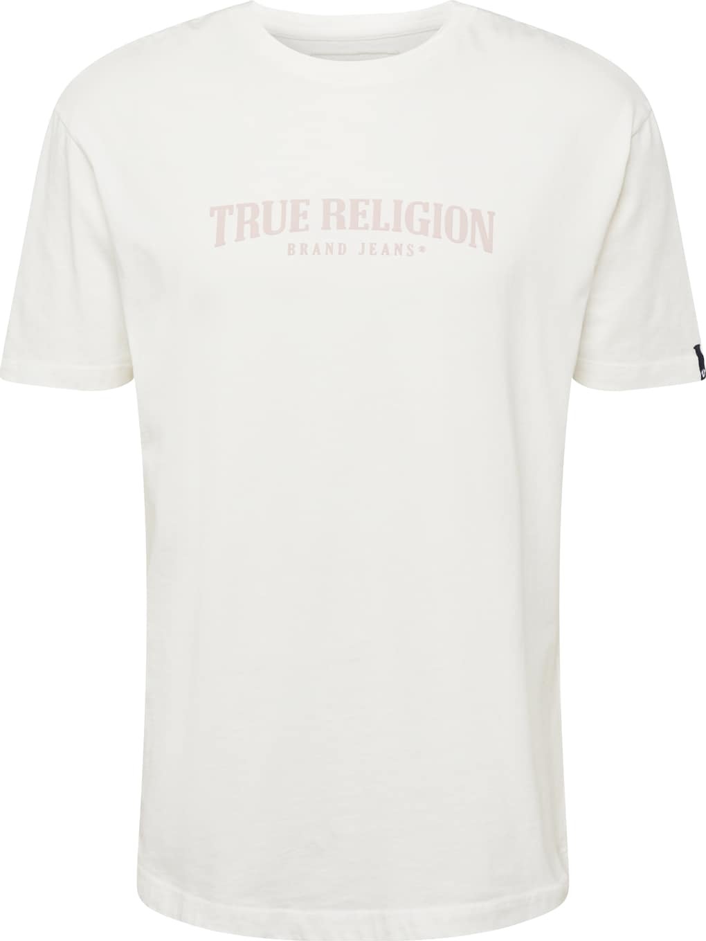 True Religion Tričko pudrová / bílá