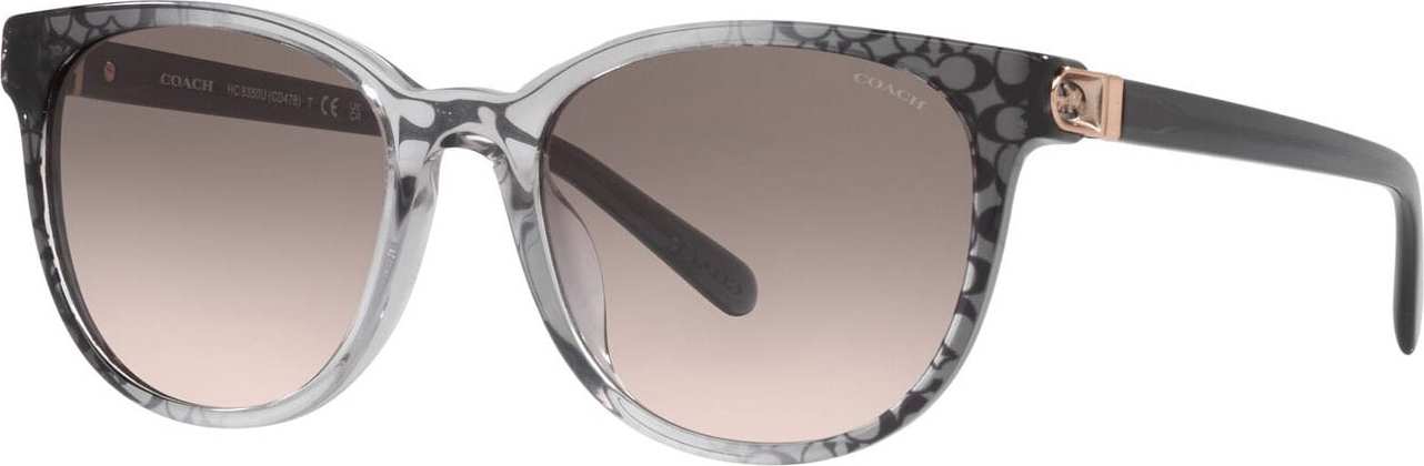 COACH Sluneční brýle '0HC8350U5450028G' šedá / tmavě šedá