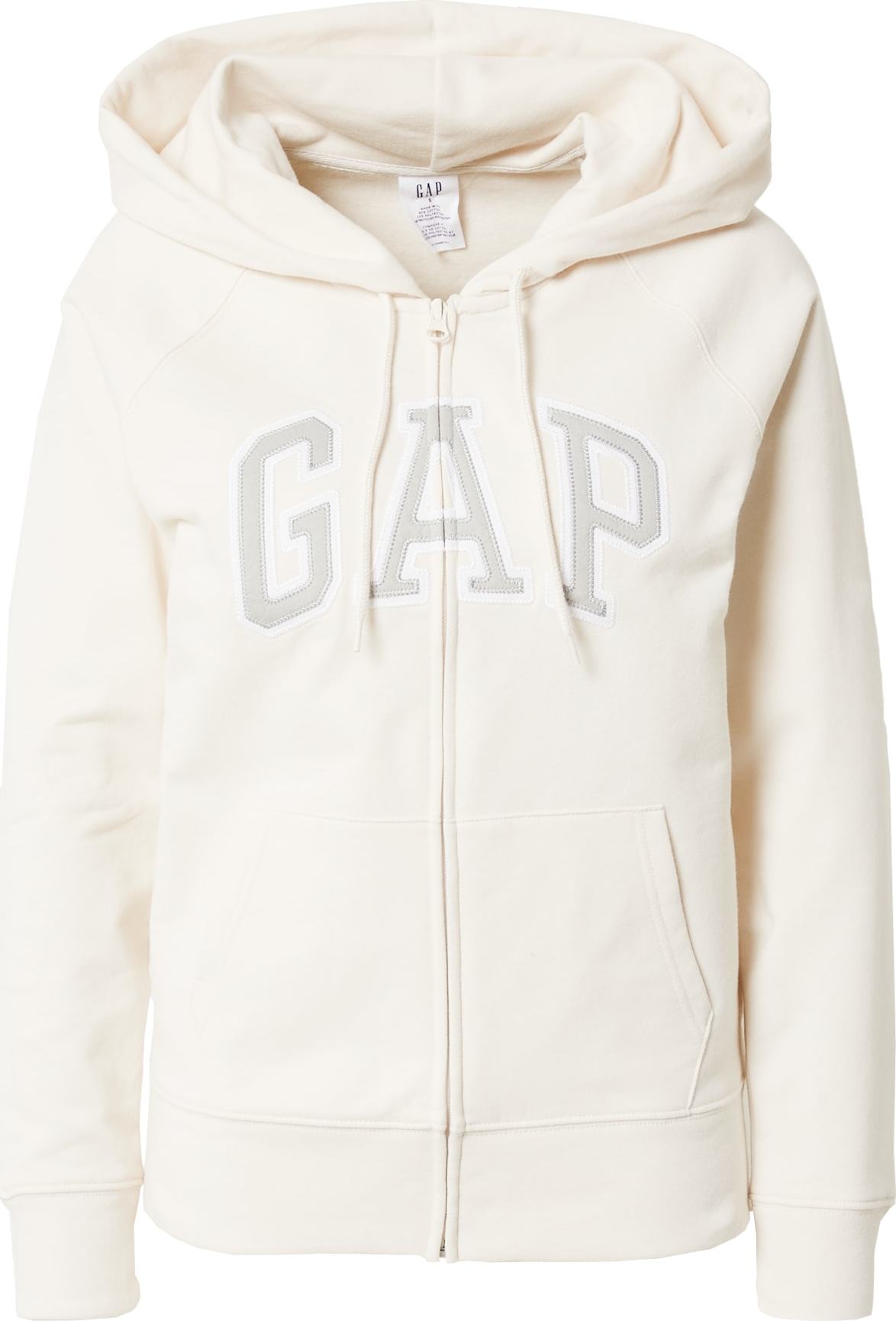 GAP Mikina 'FASH' béžová / šedá