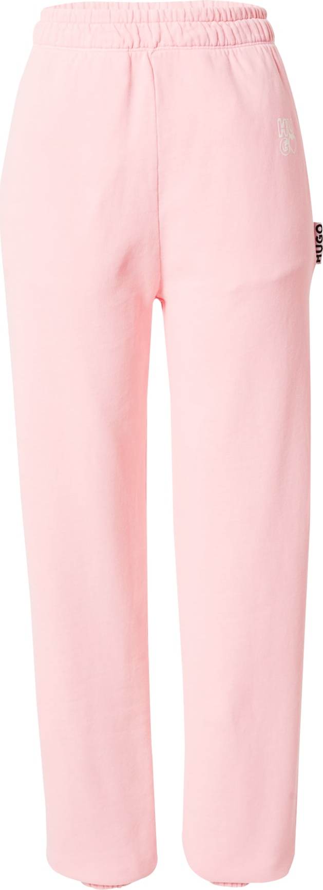 HUGO Kalhoty 'Njola' světle růžová