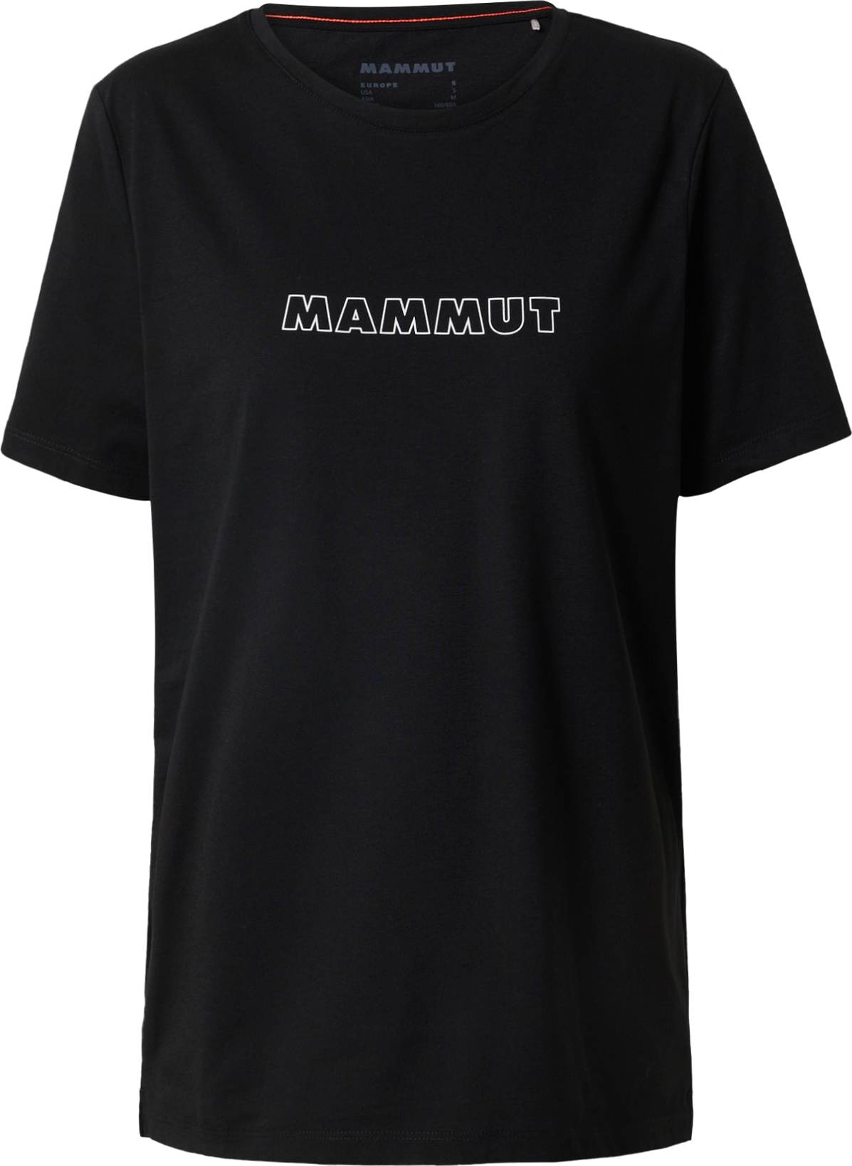 MAMMUT Funkční tričko černá / bílá
