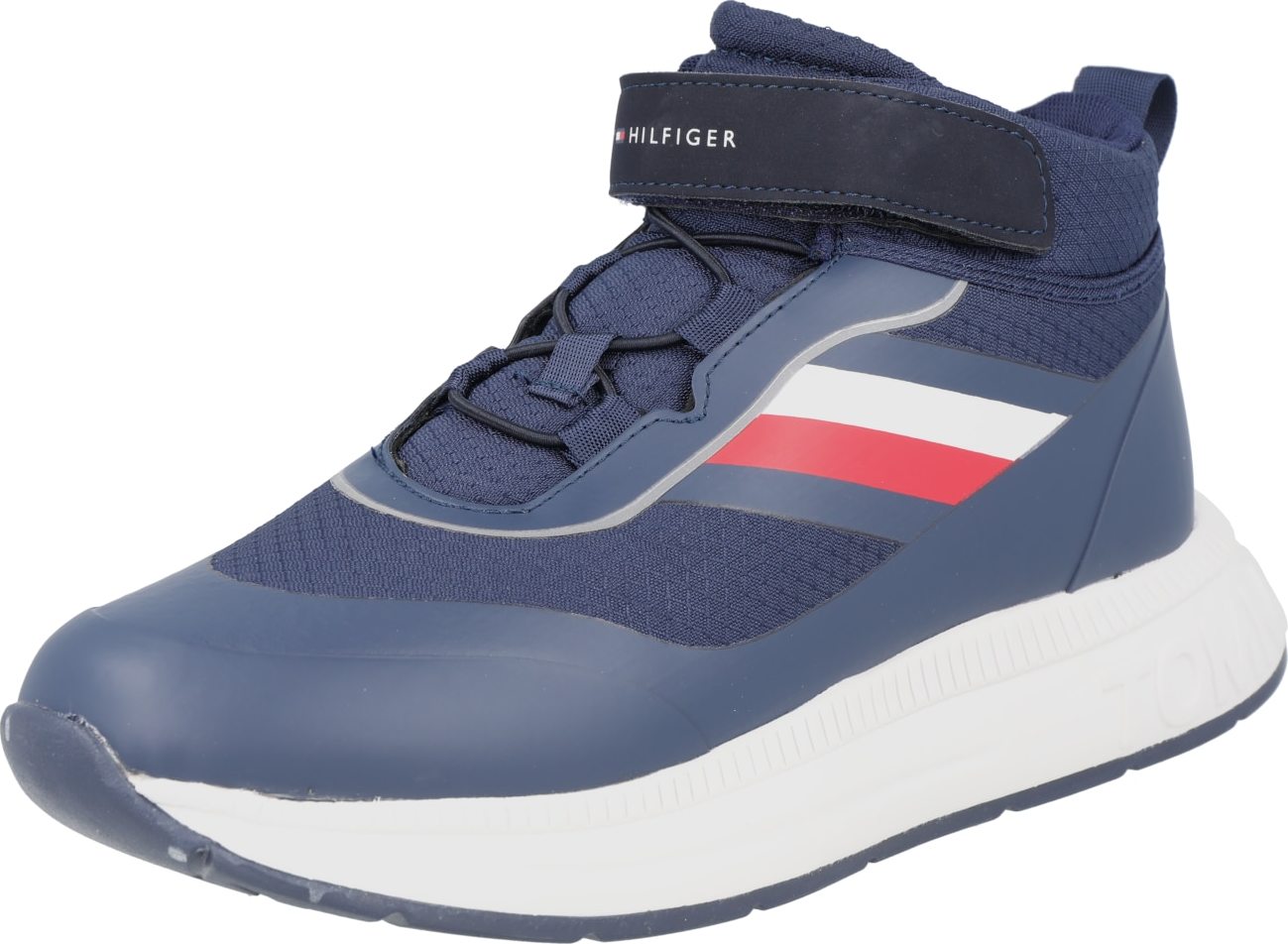 TOMMY HILFIGER Tenisky indigo / červená / bílá