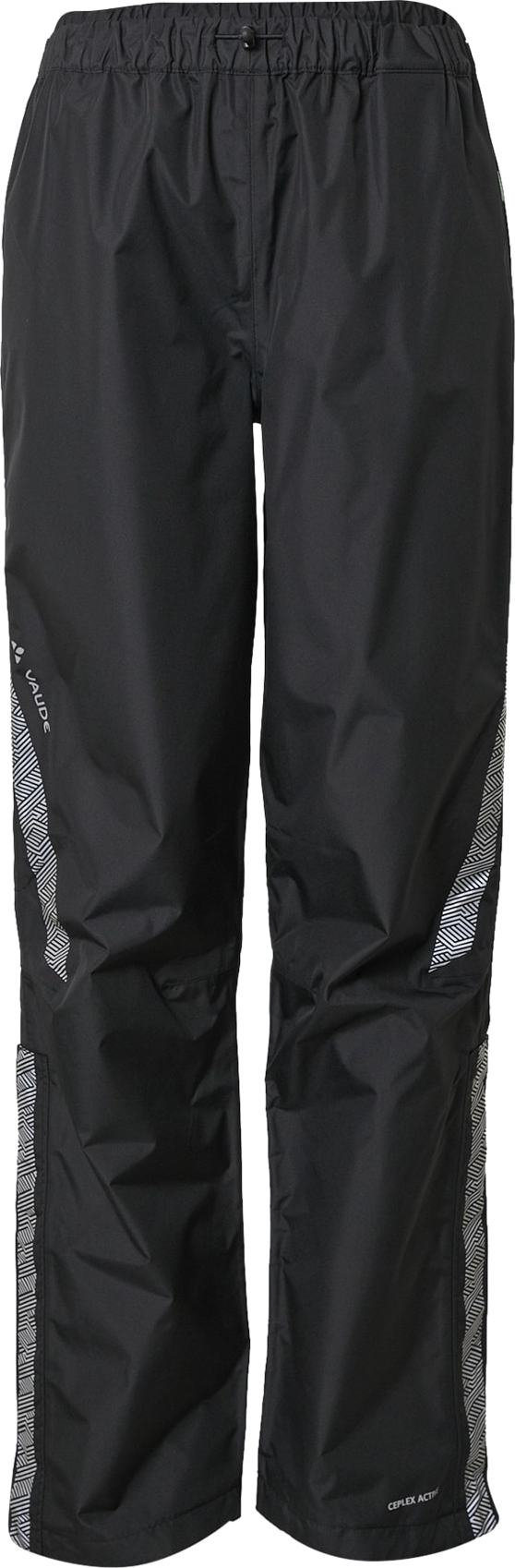 VAUDE Sportovní kalhoty 'Wo Luminum' šedá / černá