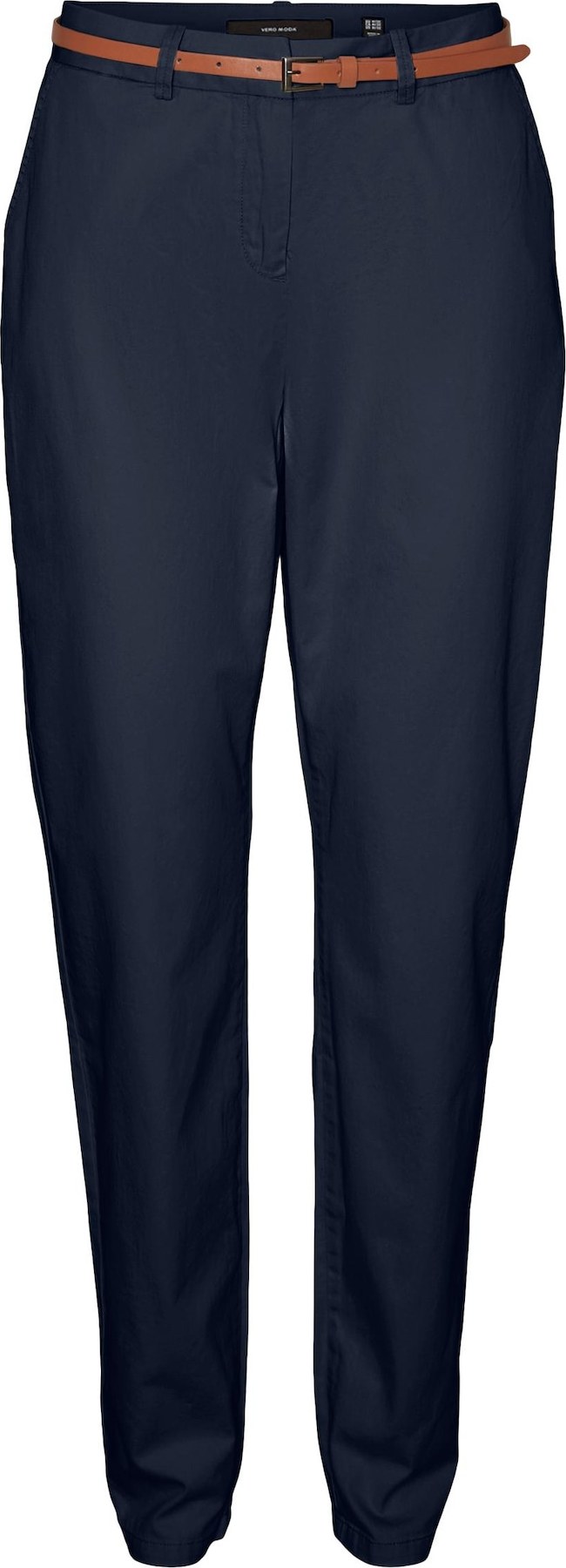 VERO MODA Chino kalhoty 'FLASHINO' námořnická modř