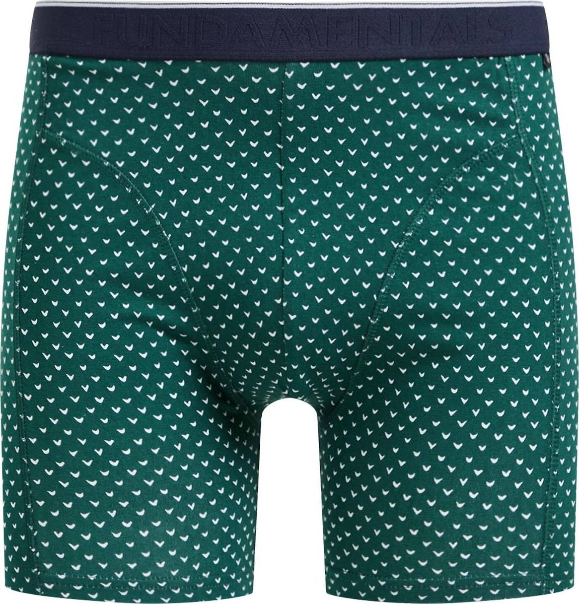 WE Fashion Boxerky marine modrá / zelená / bílá