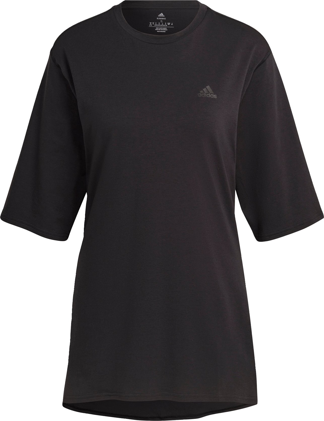 ADIDAS SPORTSWEAR Funkční tričko 'Run Icons' tmavě šedá / černá / bílá