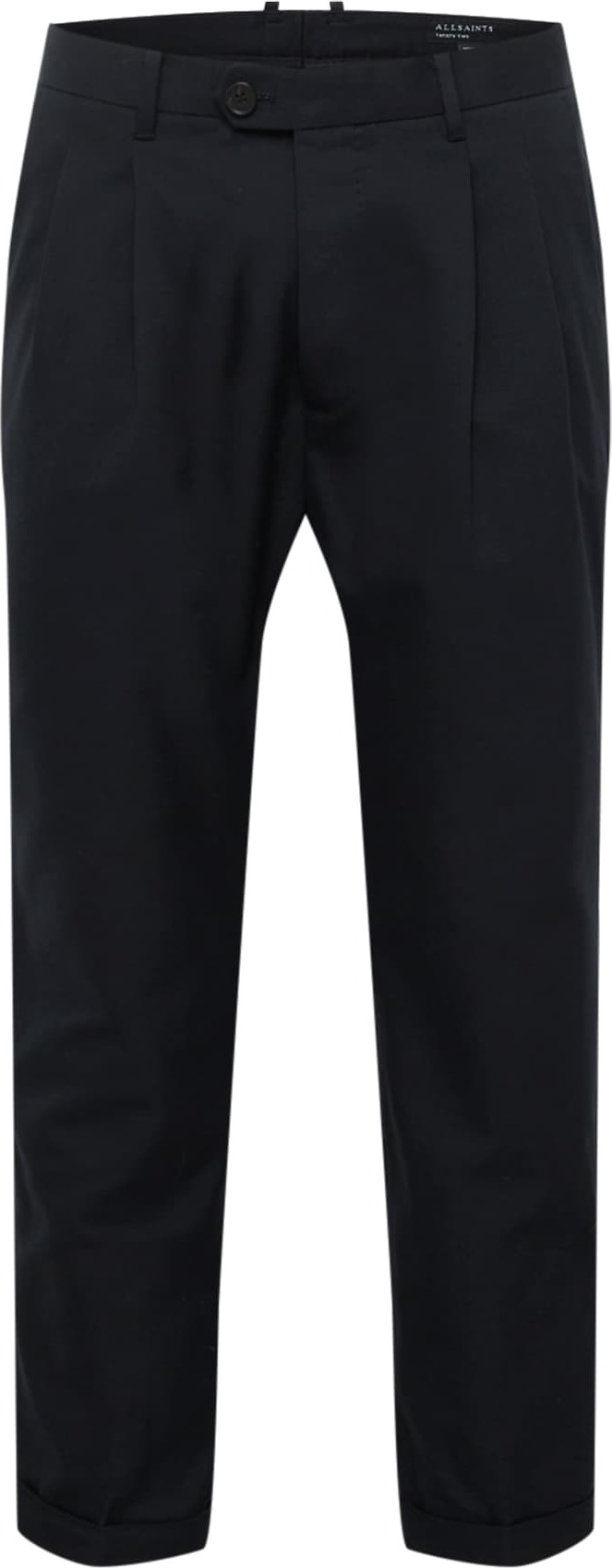 AllSaints Kalhoty se sklady v pase 'TALLIS' černá