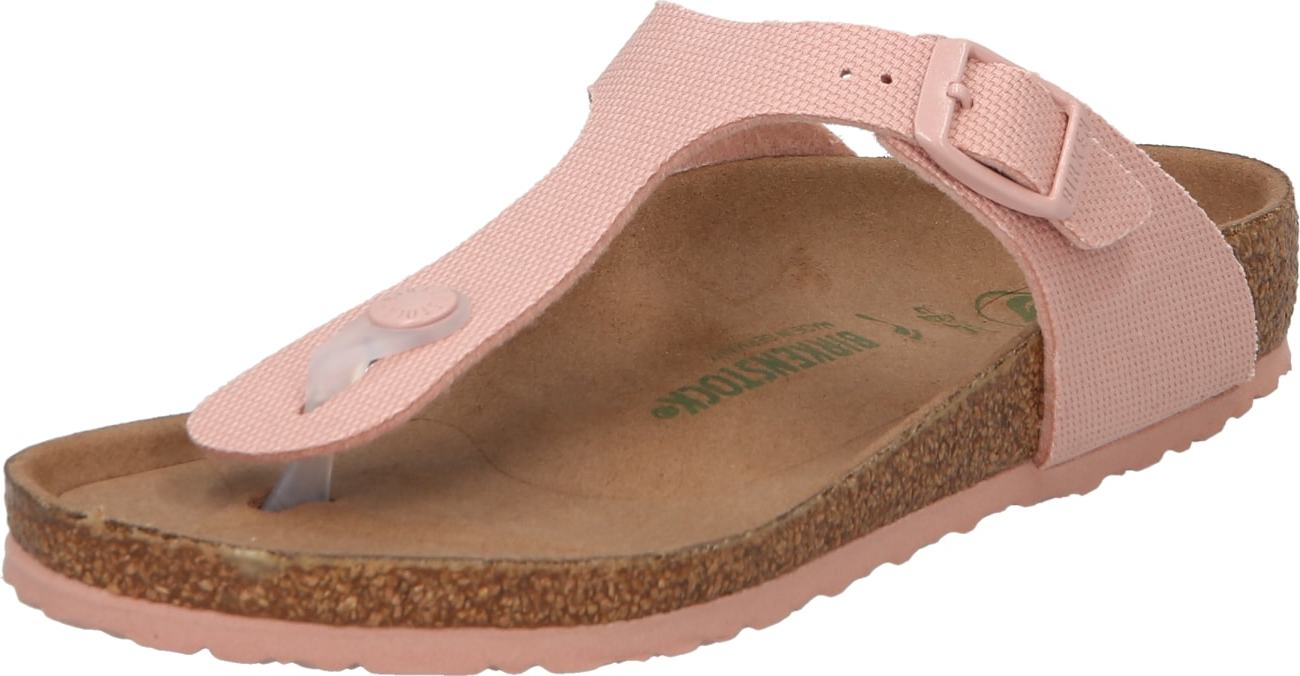 BIRKENSTOCK Sandály 'Gizeh' růžová