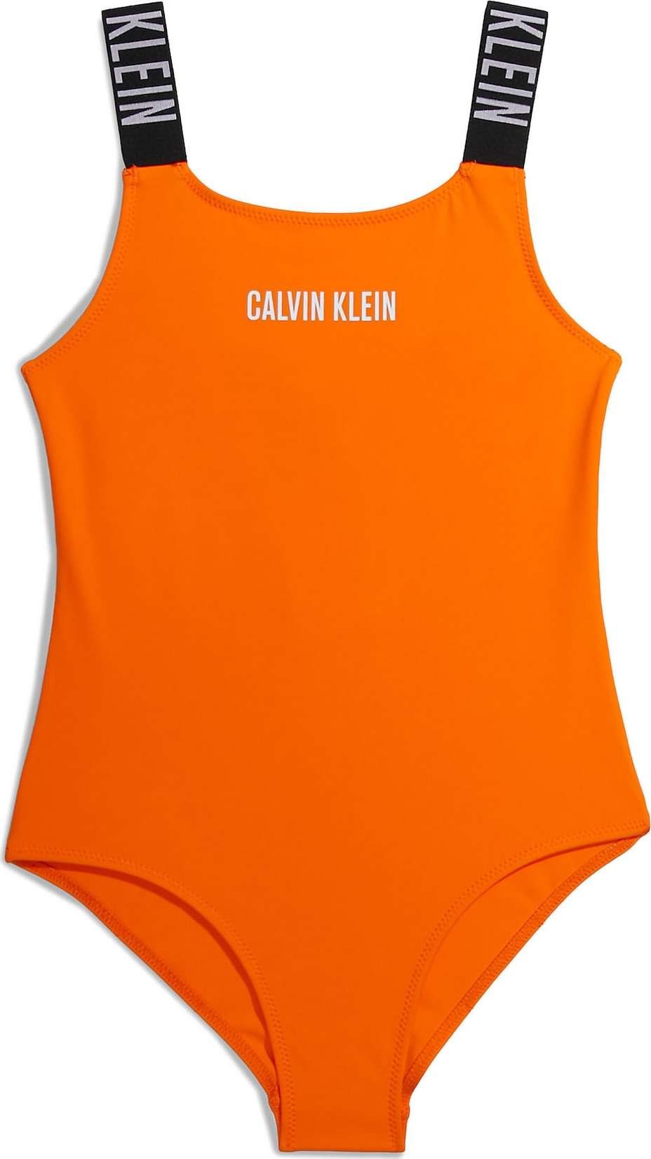Calvin Klein Swimwear Plavky oranžová / černá / bílá
