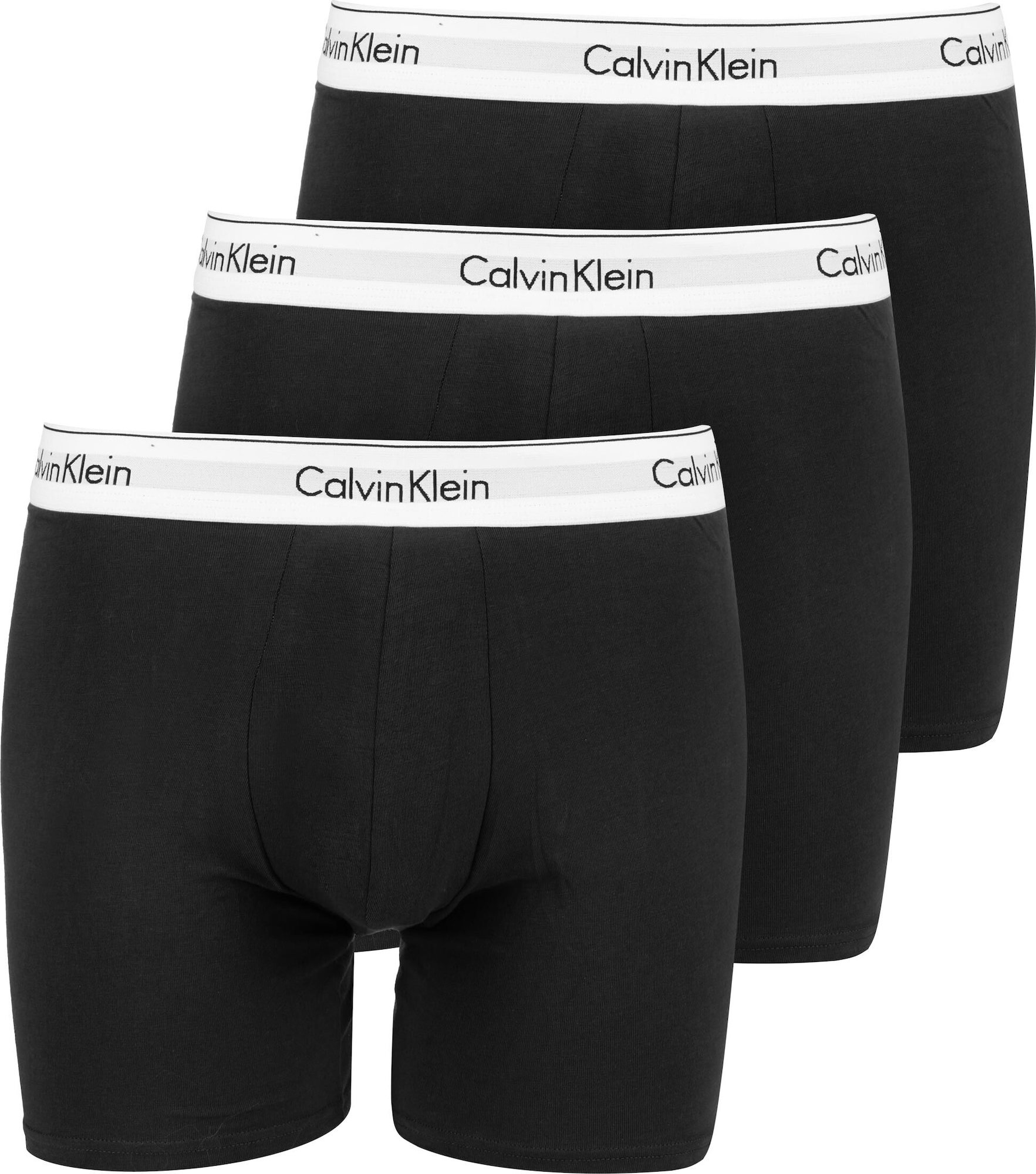 Calvin Klein Underwear Boxerky světle šedá / černá / bílá