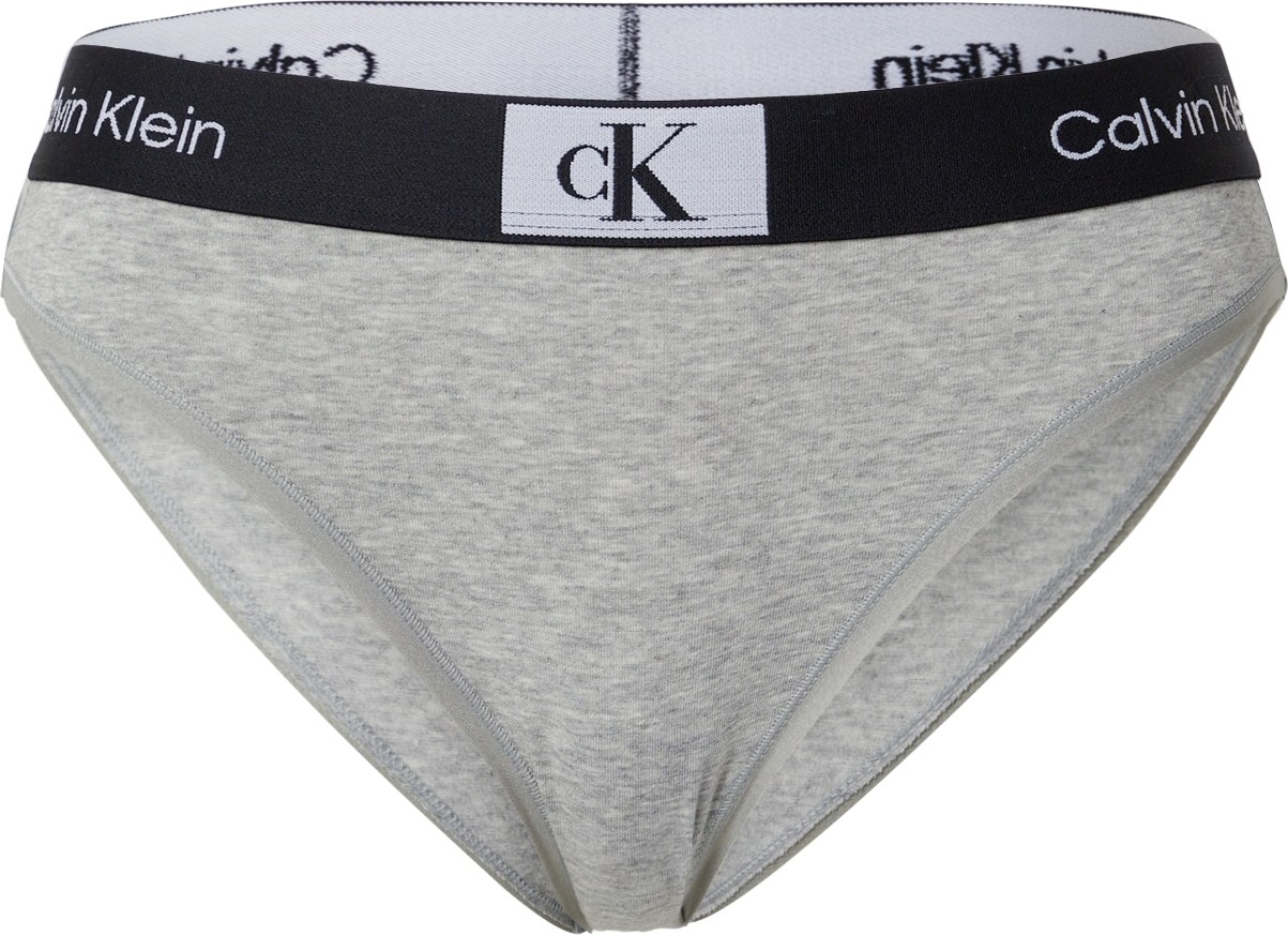 Calvin Klein Underwear Kalhotky šedý melír / černá / bílá