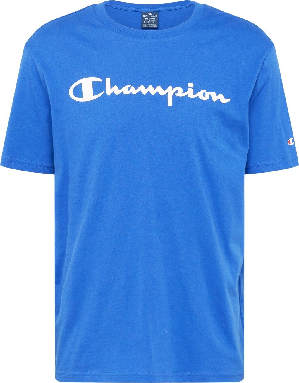 Champion Authentic Athletic Apparel Tričko modrá / jasně červená / bílá