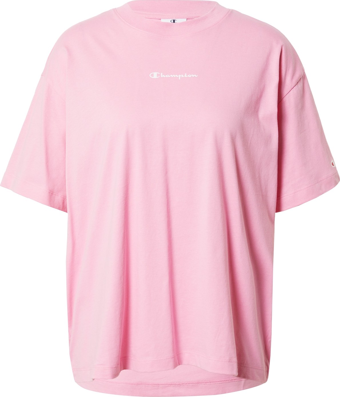 Champion Authentic Athletic Apparel Tričko světle růžová / červená / bílá