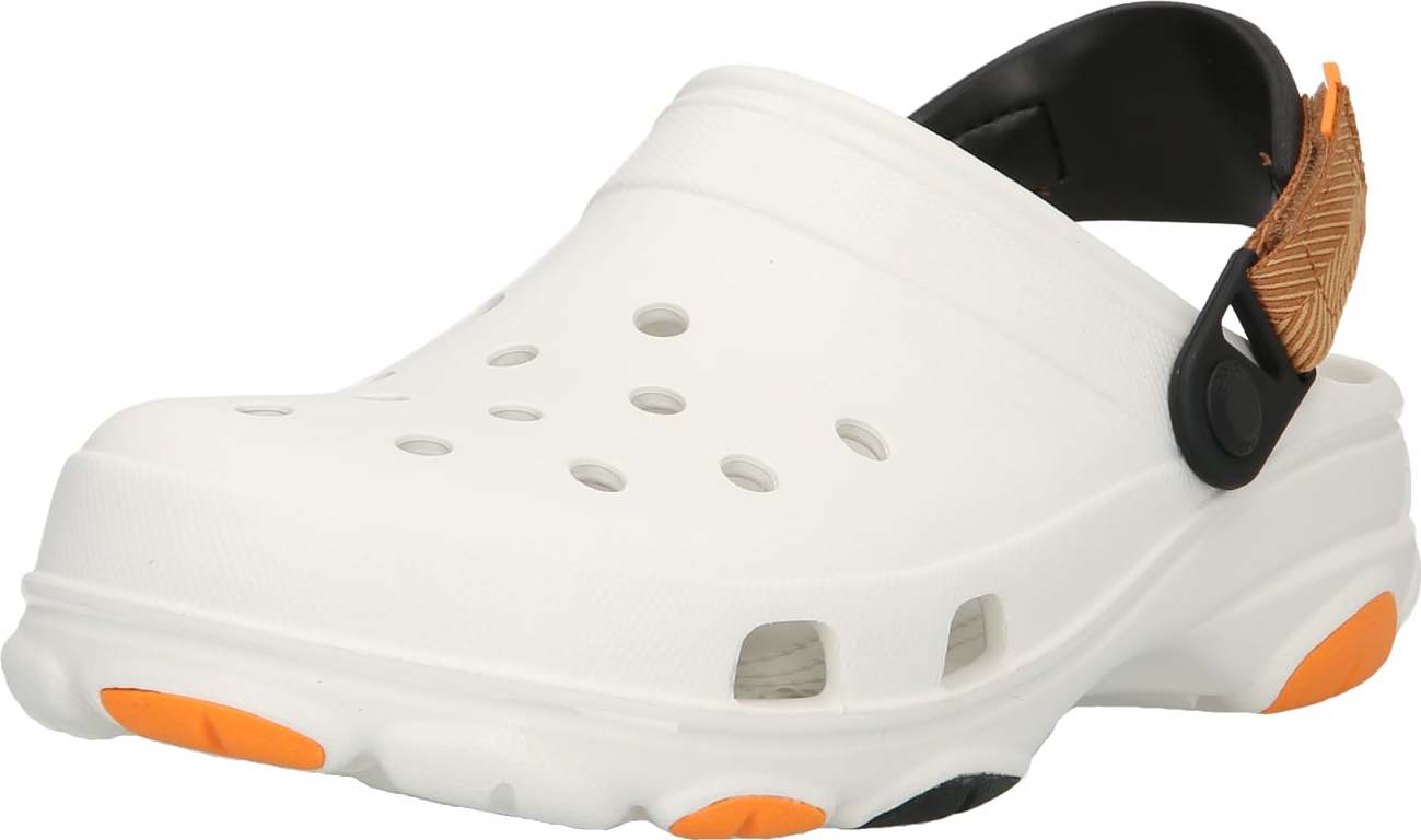 Crocs Pantofle 'Classic All Terrain' oranžová / černá / bílá