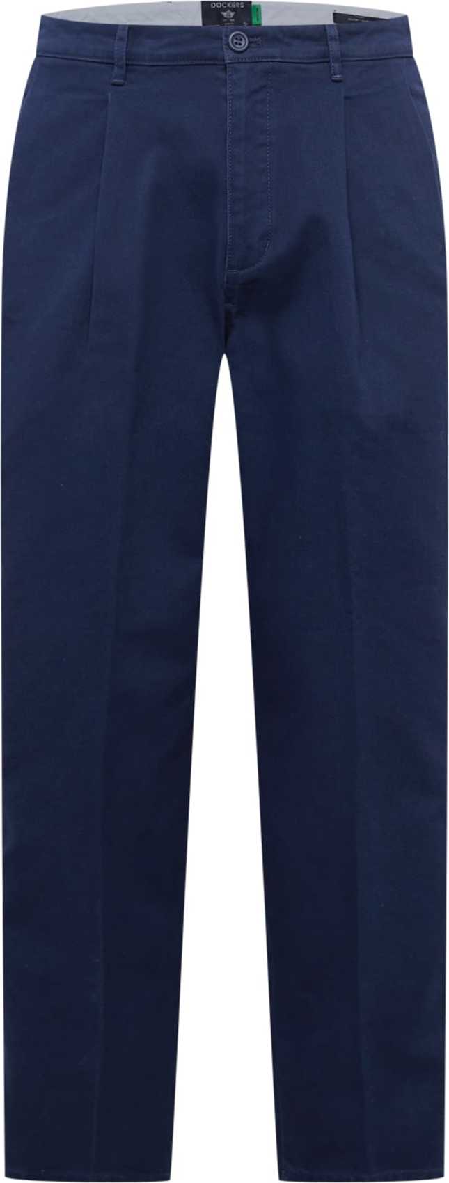 Dockers Kalhoty se sklady v pase 'KHAKI' námořnická modř